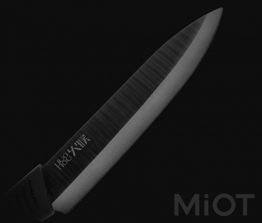 Ніж кухонний Xiaomi Huo Hou Nano Ceramic Knife Black 7" 270mm